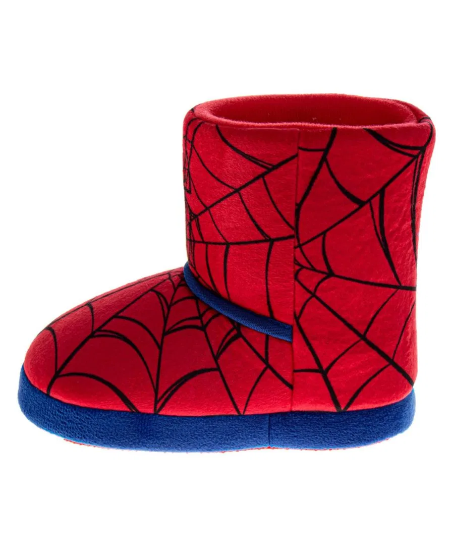 Домашние тапочки Spider-Man с дизайном Человека-паука, детские Spider-Man — фото 4