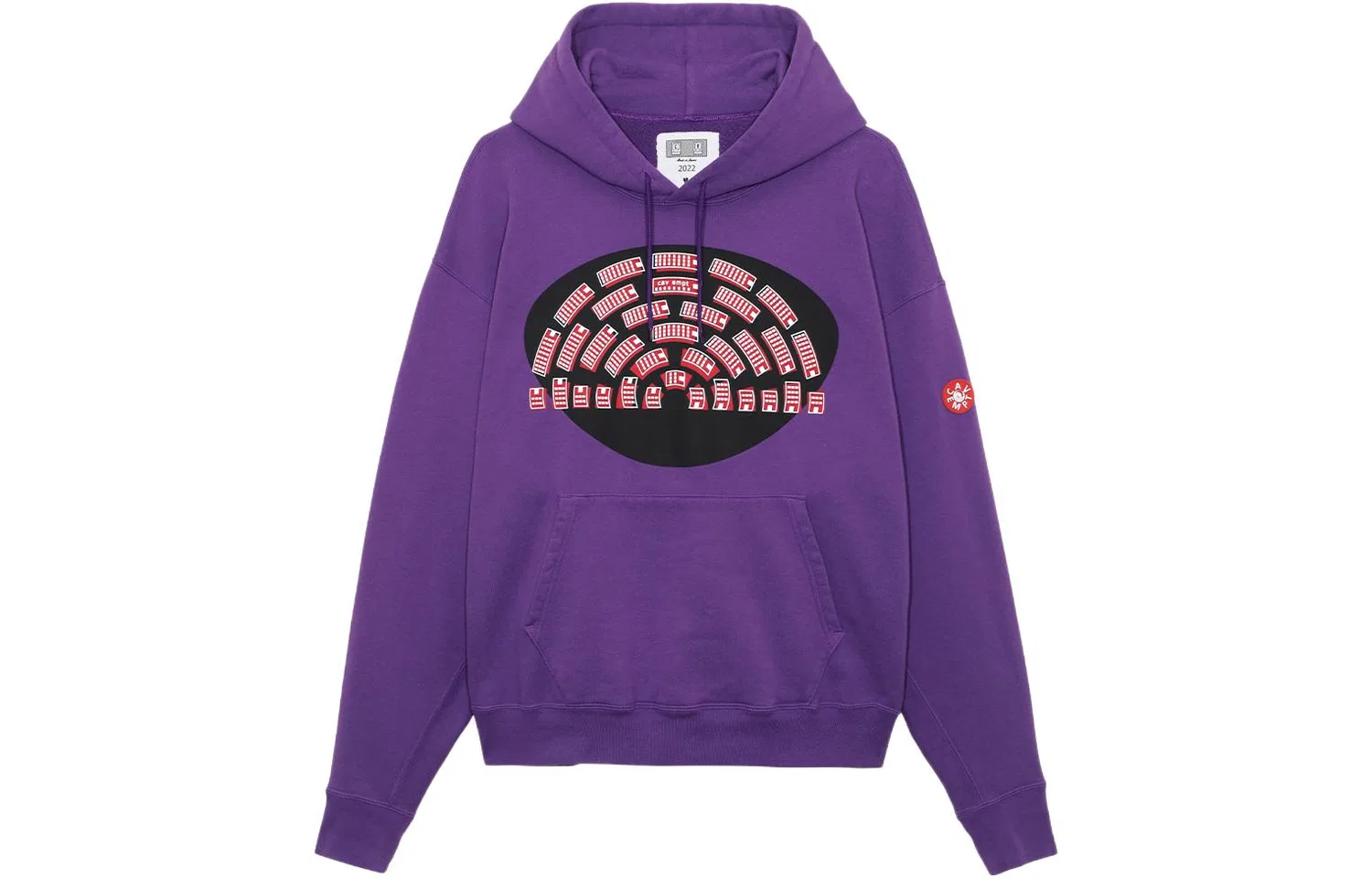 Худи детский с капюшоном Cav Empt, Purple