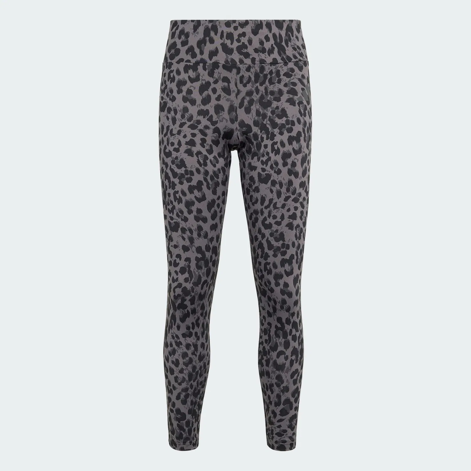 Детские леггинсы с принтом Animalprint Adidas, Mondgrau Dunkelgrau Schwarz