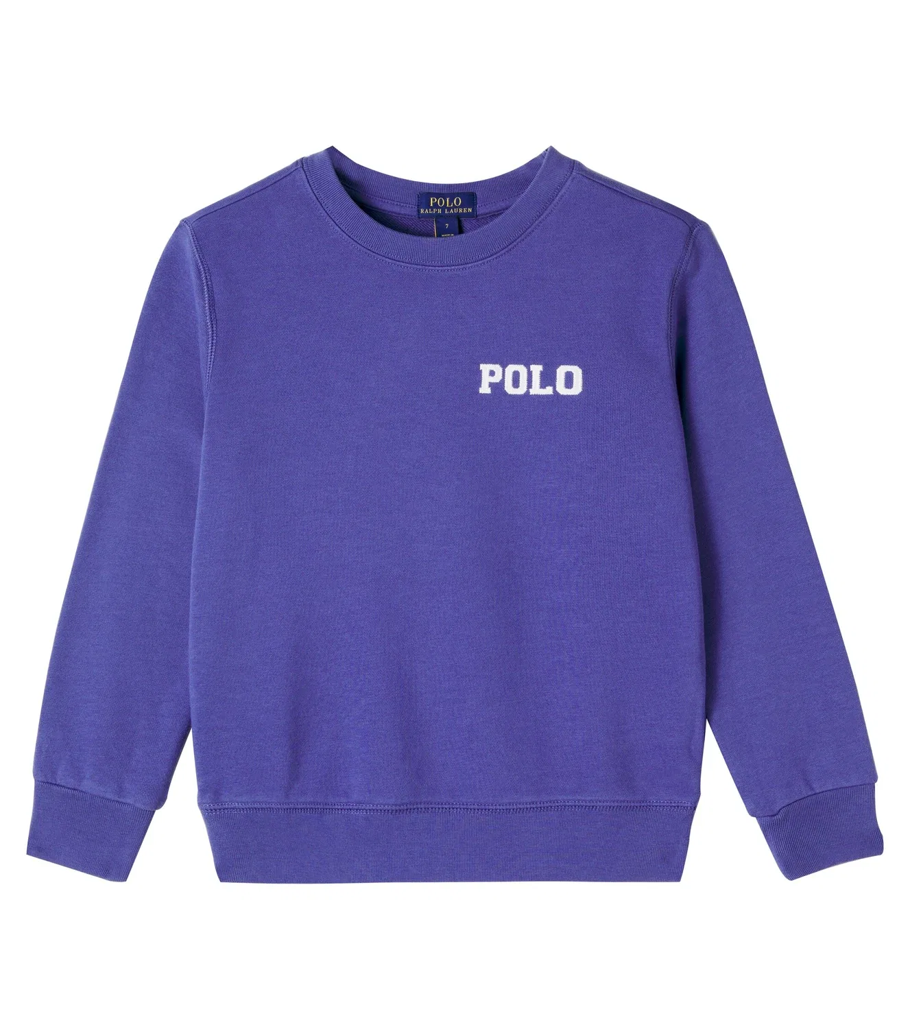 Свитер из смесового хлопка Polo Ralph Lauren Kids, синий