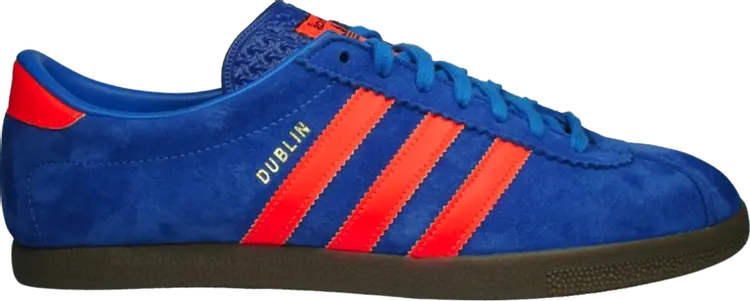 

Кроссовки Adidas Dublin OG 'Collegiate Royal Solar Red' size Exclusive, синий