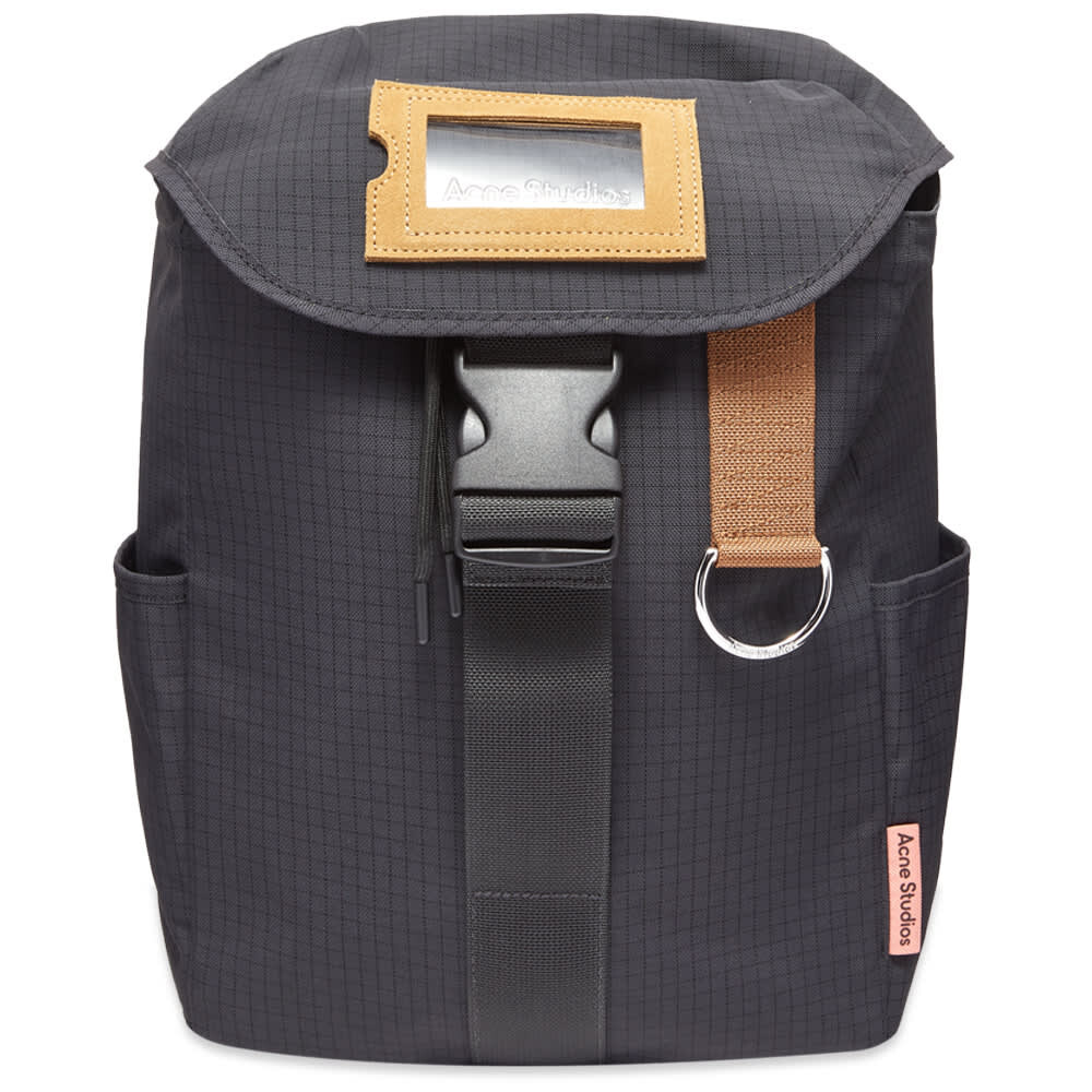 

Рюкзак Acne Studios Post Ripstop Suede Backpack