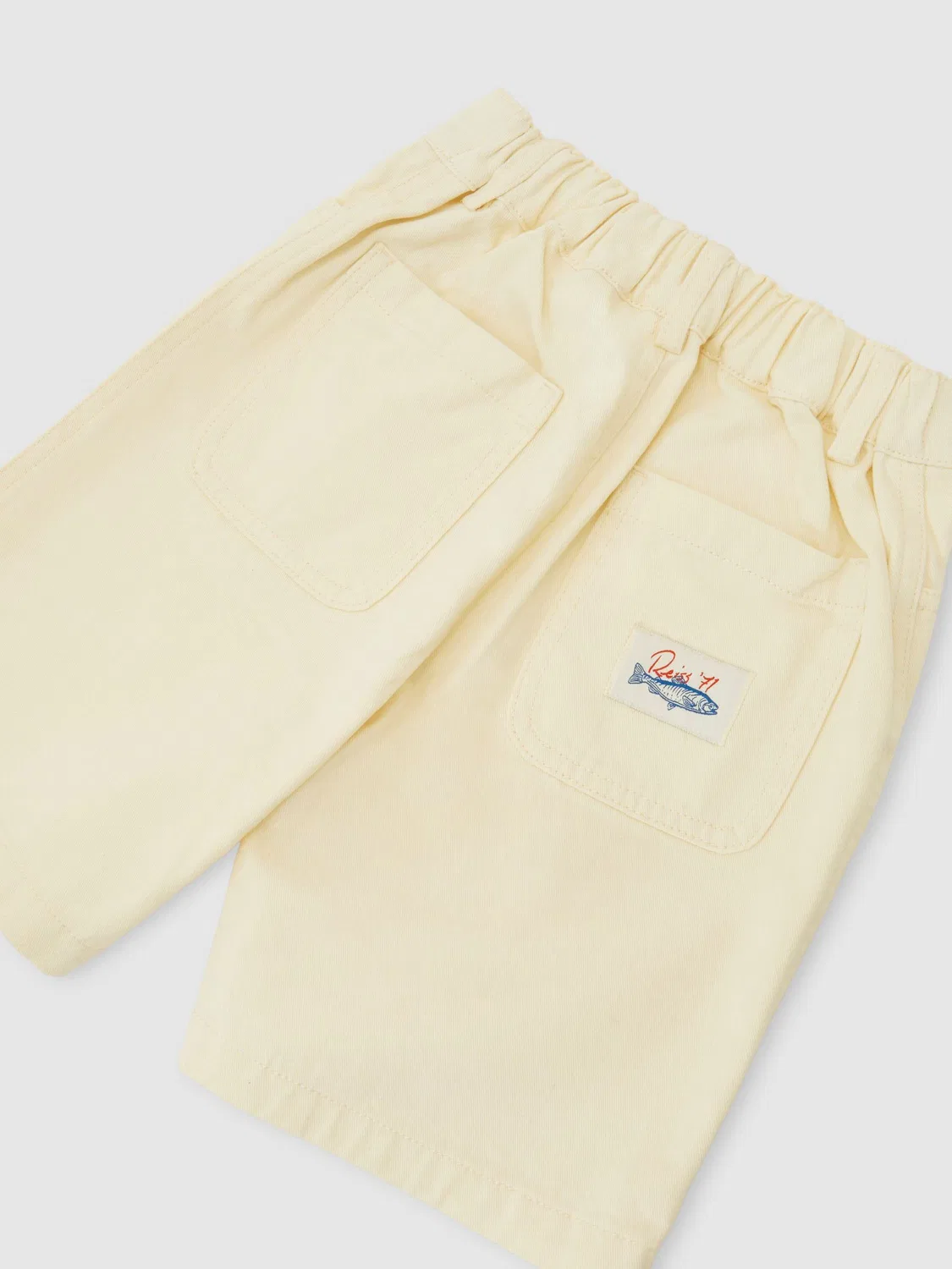 Шорты бермуды Reiss White Moby, белый — фото 3