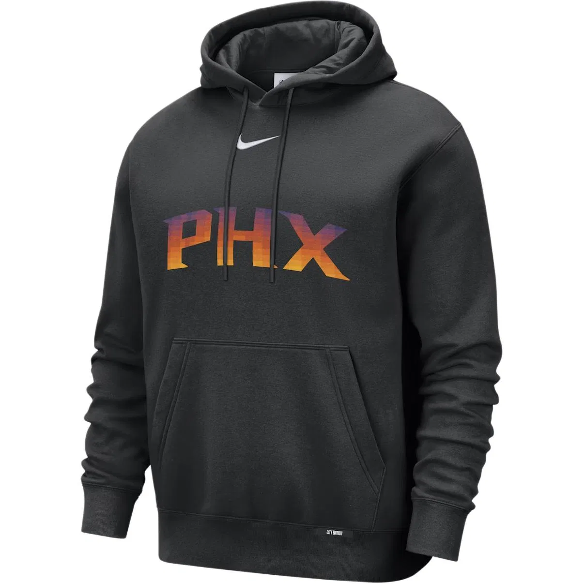 Мужское худи с принтом Phoenix Suns City Edition Nike, Black