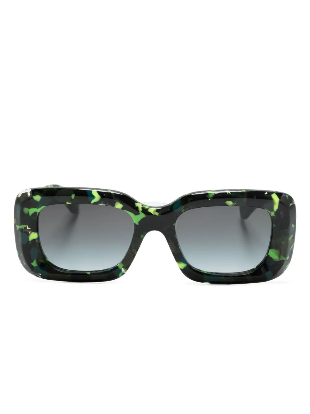

Солнцезащитные очки Gayia в прямоугольной оправе Chloé Eyewear, зеленый