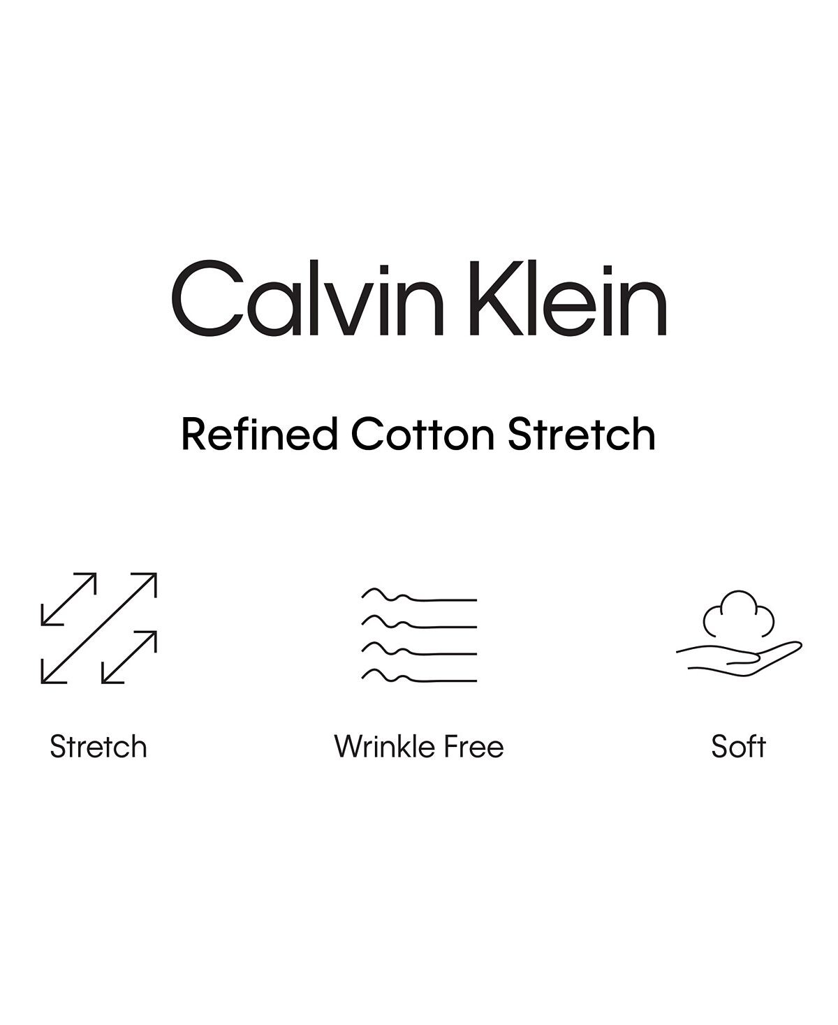 Мужская изысканная классическая рубашка приталенного кроя стрейч Calvin Klein — фото 4
