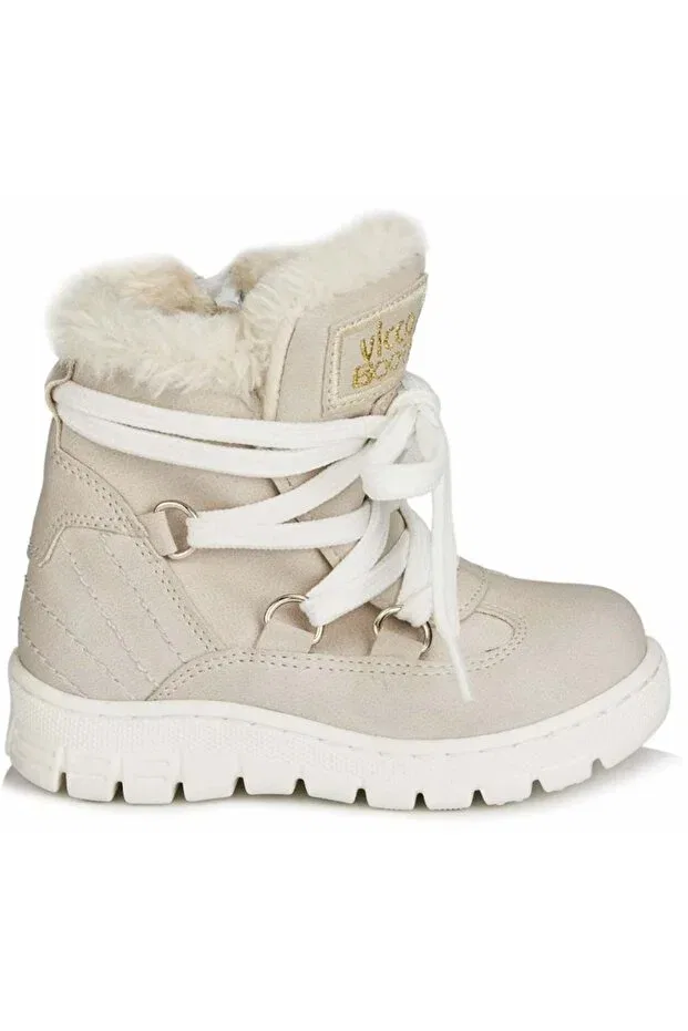 Детские ботинки для девочек ортопедические Vicco, Beige — фото 2