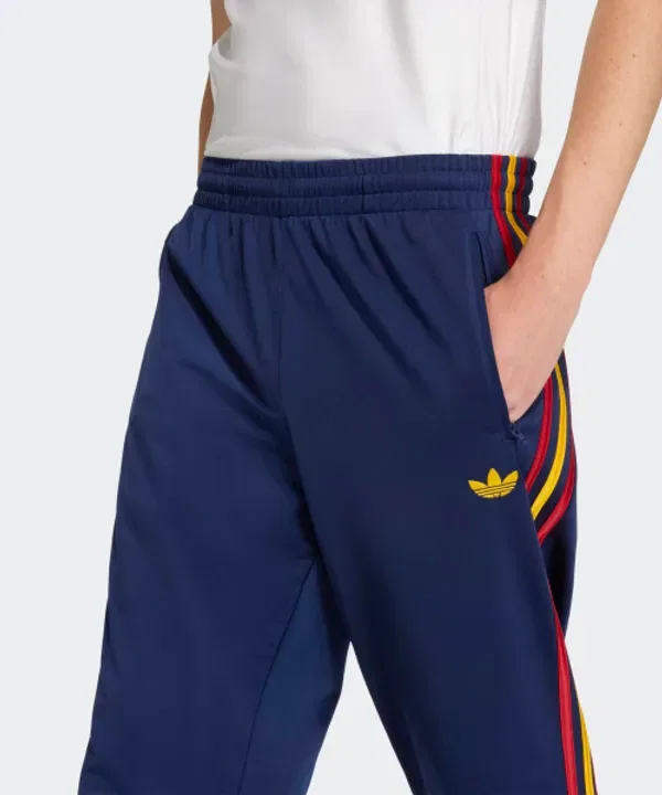 Тренировочные штаны Firebird, Adidas, темно-синие с желтым и красным — фото 3