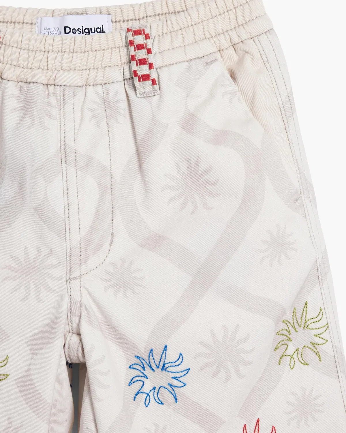 Детские шорты для мальчиков с принтом Desigual, Beige — фото 3