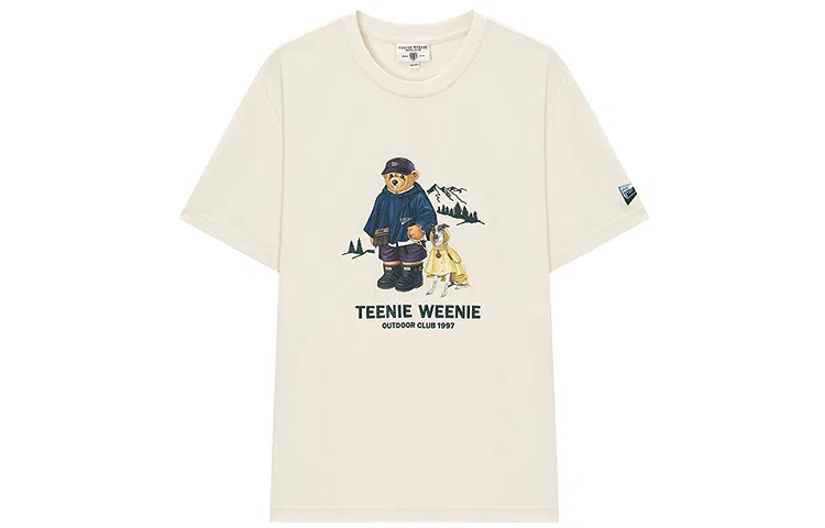 Детская футболка унисекс с принтом Teenie Weenie Men, White