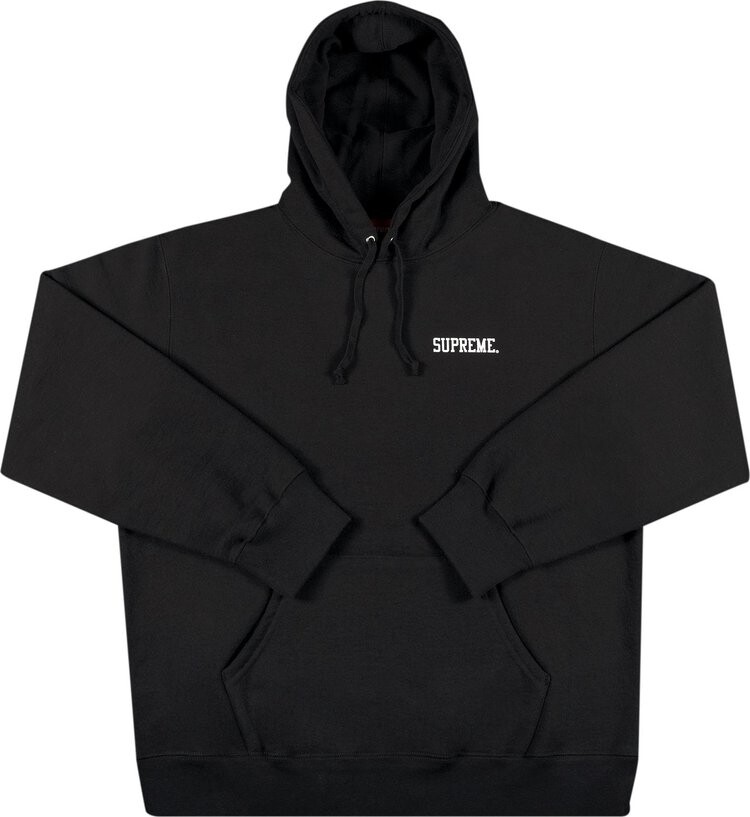 

Толстовка Supreme Ralph Steadman Skull Hooded Sweatshirt 'Black', черный