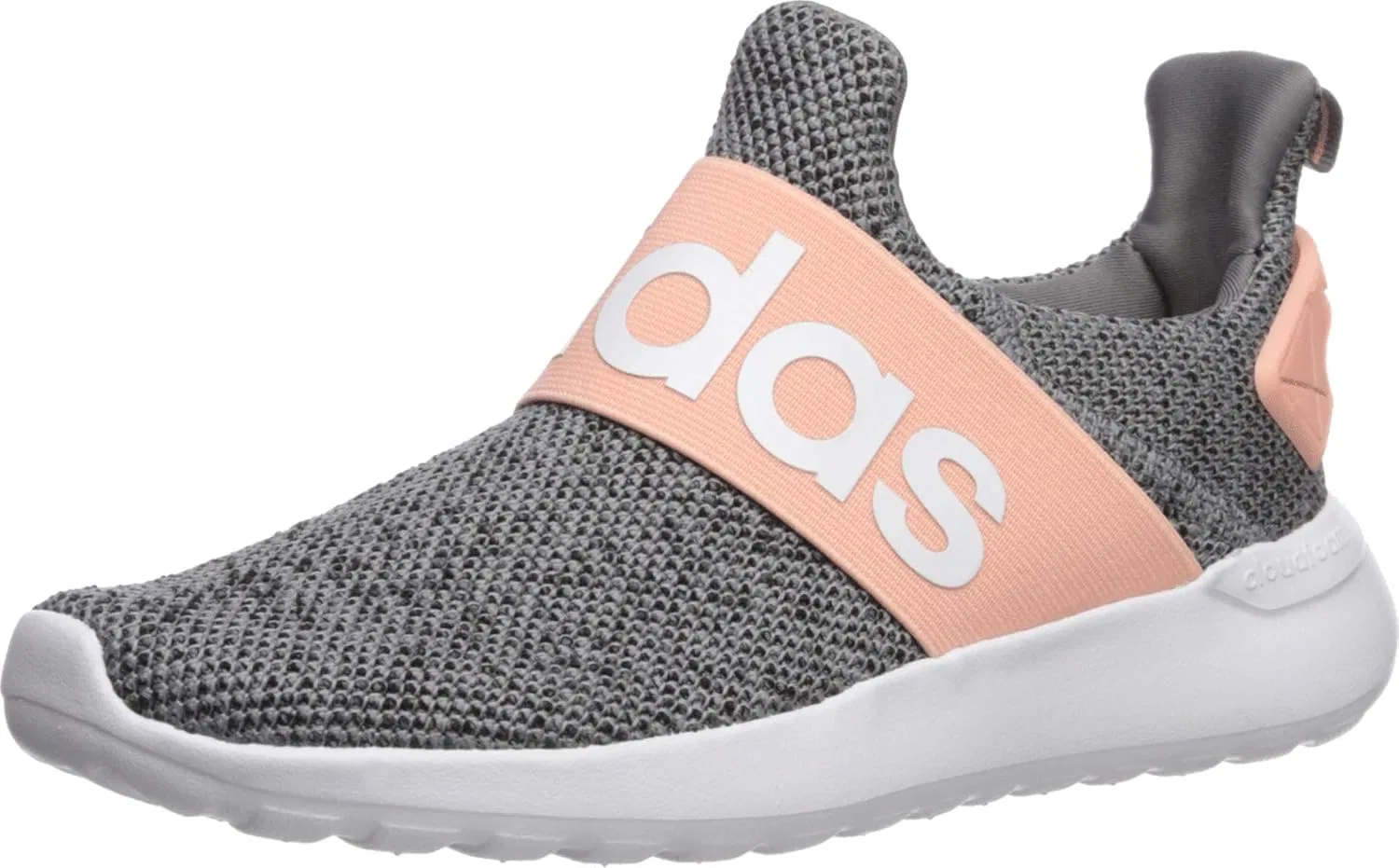 Детские кроссовки для мальчиков LITE Racer Adapt adidas, Grey/White/Glow Pink