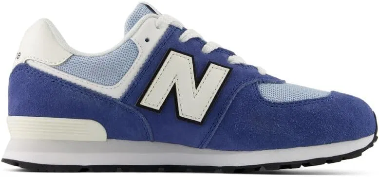 Детские кроссовки на шнуровке 574 V1 New Balance, Magic Blue/Oxford Blue — фото 3