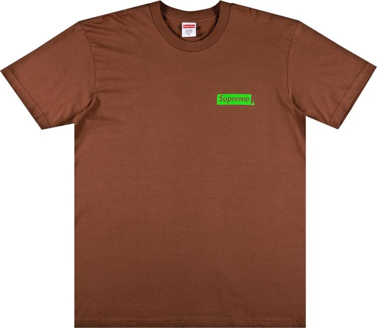 

Футболка Supreme No More Shit Tee 'Brown', коричневый