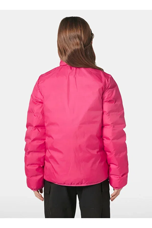 Детское пальто для девочек с камуфляжным принтом Helly Hansen, Dragon Fruit — фото 3