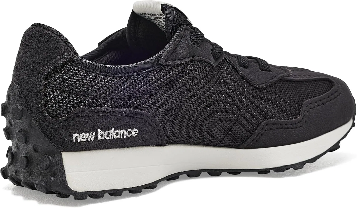Детские кроссовки для девочек 327 New Balance, Black/White — фото 4