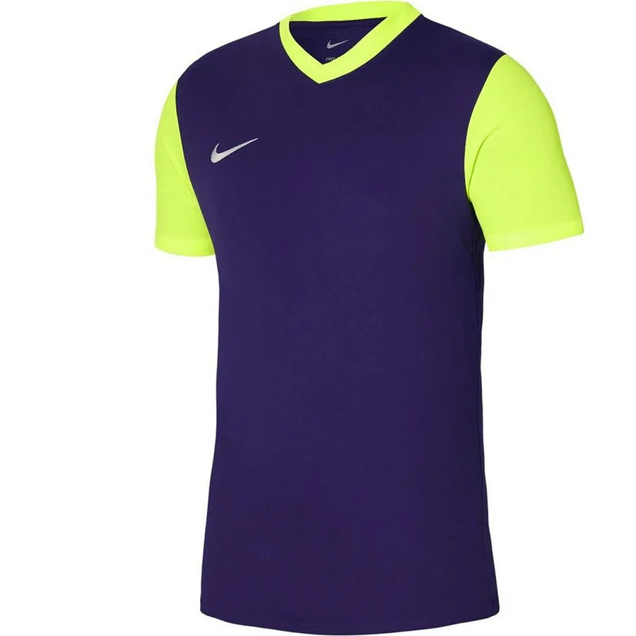 Футболка спортивная с принтом Dri-Fit Tiempo Prem Ii Nike, Зеленый