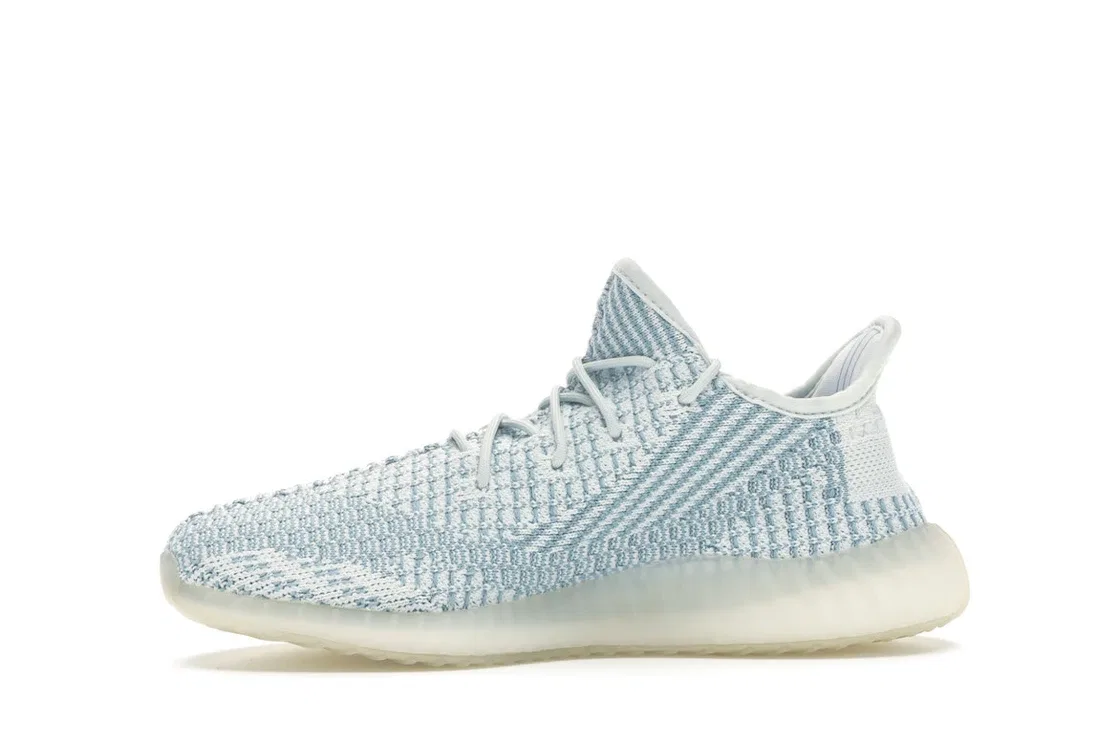 Детские кроссовки с технологией Boost Adidas Yeezy Boost 350 V2, Cloud White/Cloud White/Cloud White — фото 3