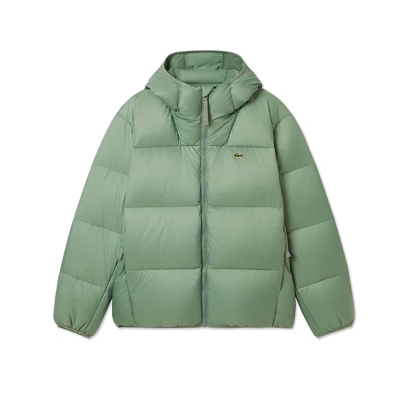 Мужской пуховик Gray Green S86 LACOSTE
