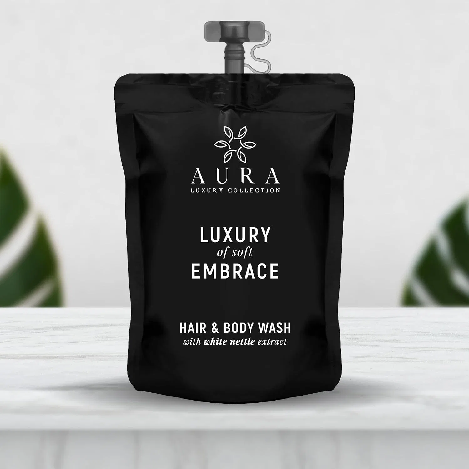 Набор шампуня-геля для душа 30мл, AURA LUXURY COLLECTION, 50 шт, черный — фото 3