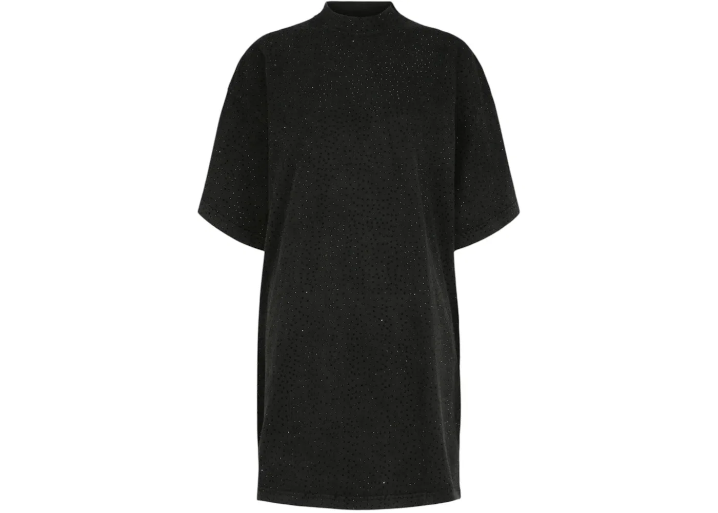 Женская футболка оверсайз с принтом Paris Strass Vintage Balenciaga, цвет Washed/Black