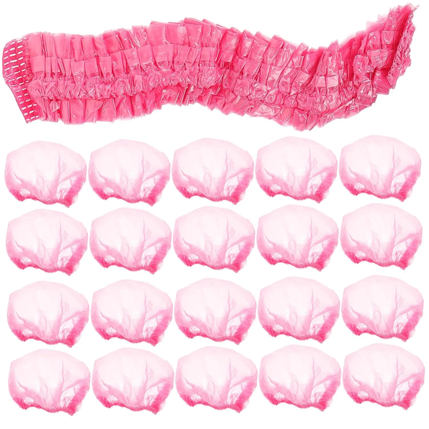 Шапочка для душа Beavorty, 500 шт, 44x44 см, Пластик
