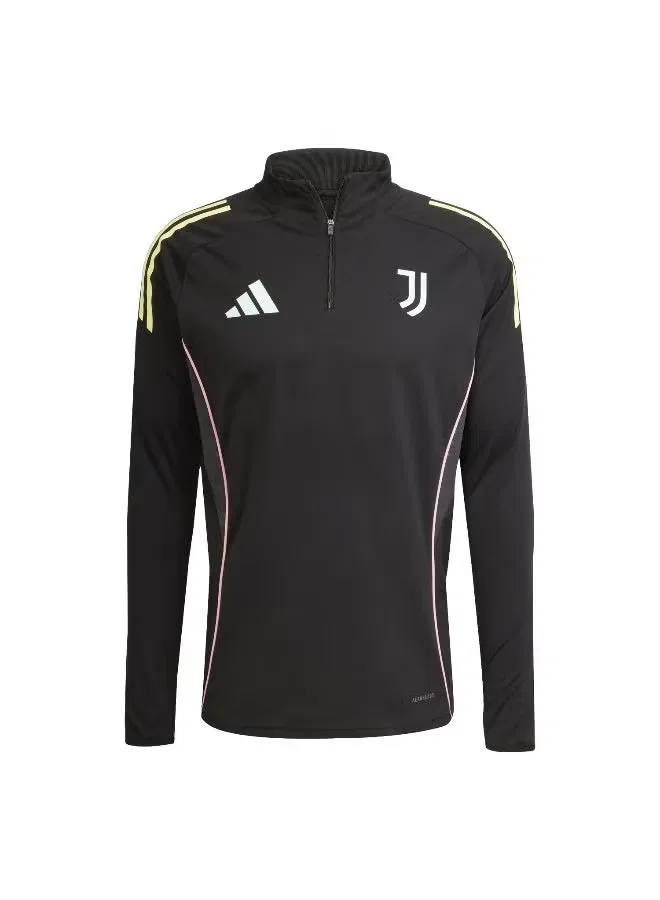 Пуловер тренировочный с длинным рукавом Juventus 25/26 Tiro25 Adidas, черный — фото 2