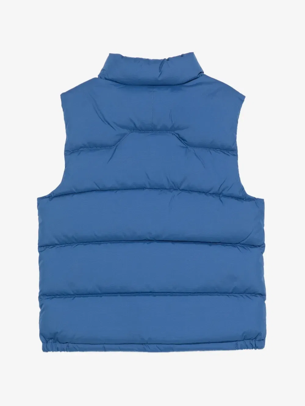 Жилет-пуховик с изображением пони POLO RALPH LAUREN KIDS, синий — фото 2