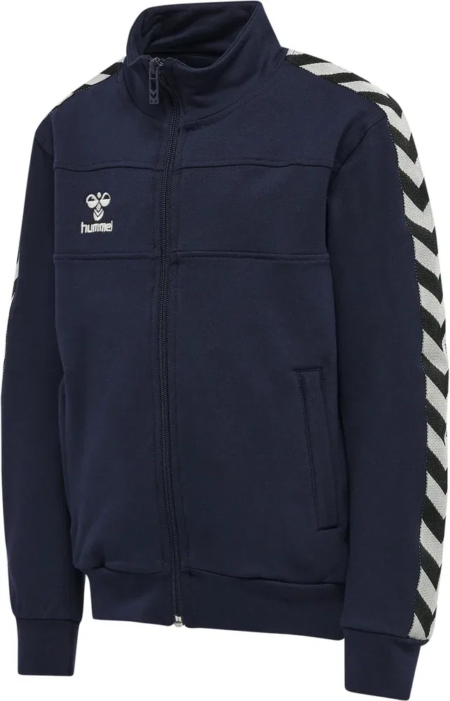 Тренировочная куртка детская на молнии Hmlmove Kids Classic Zip Jacket Hummel, синий