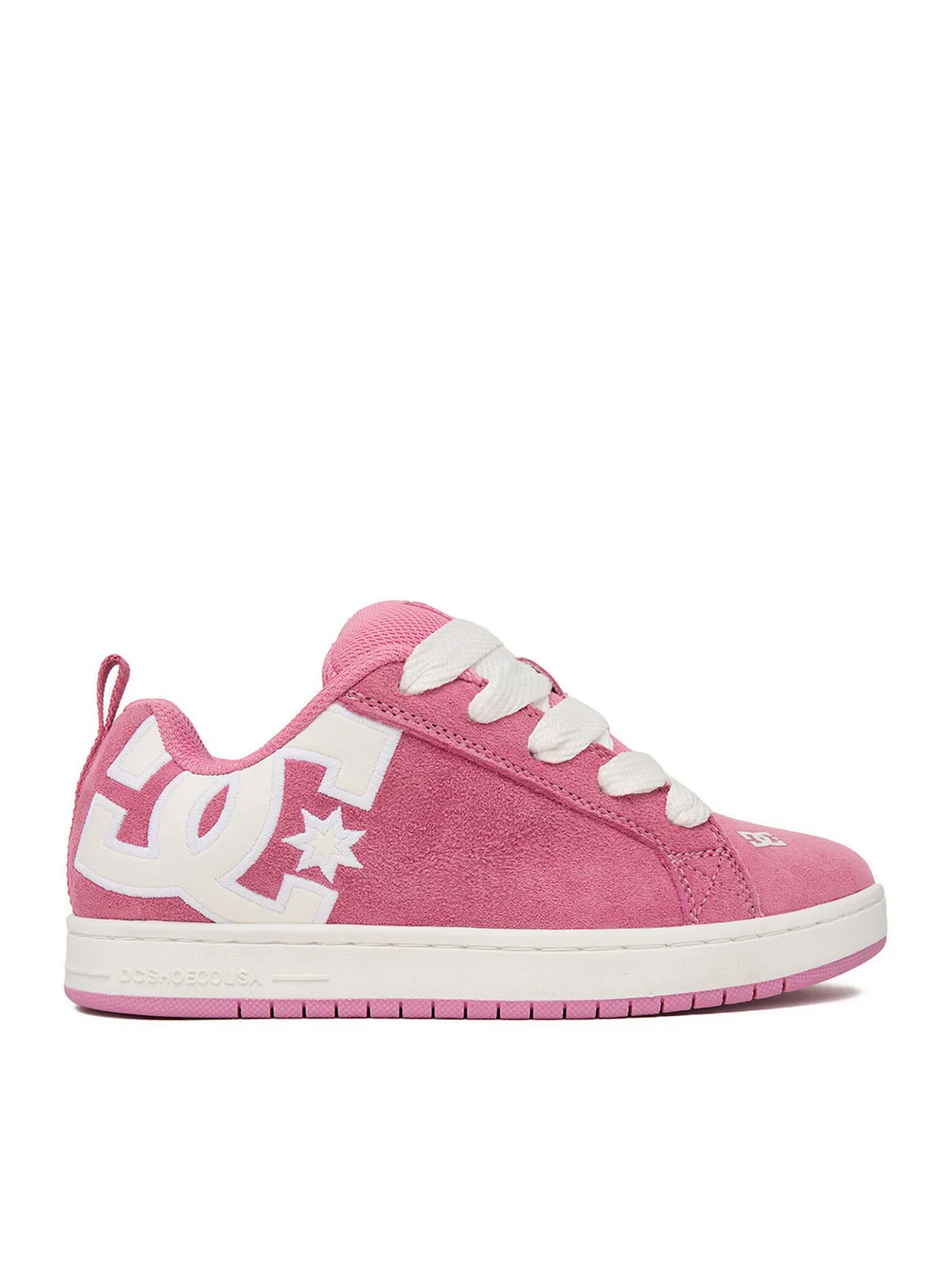 Кроссовки для девочки Dc Shoes, розовый — фото 2