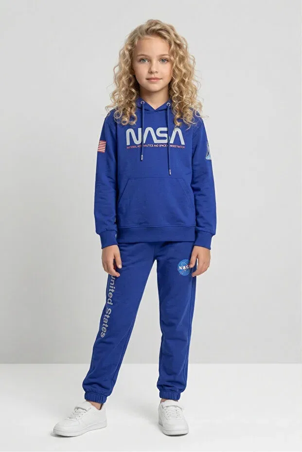 Детский спортивный костюм с принтом Basic Black One, Saks
