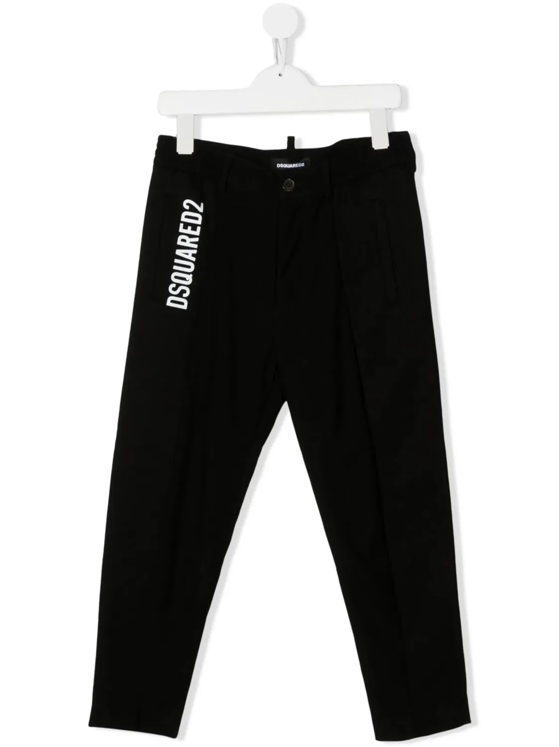 DSQUARED2 Брюки из шерстяной смеси черные
