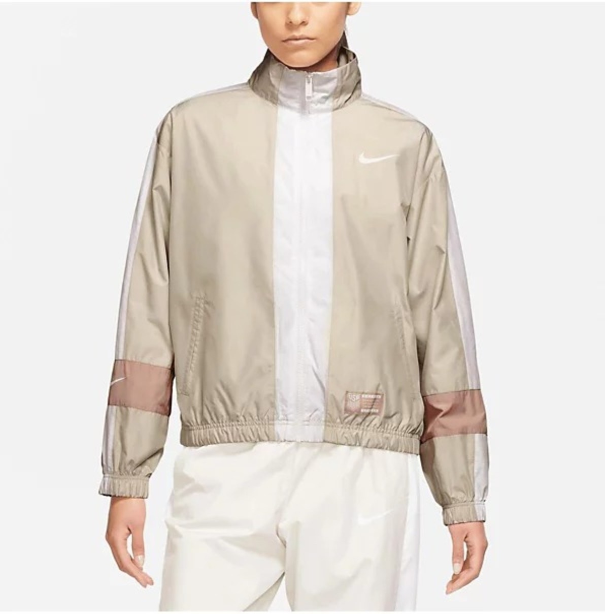 

Ветровка Nike USMNT Essential Full Zip, светло-коричневый