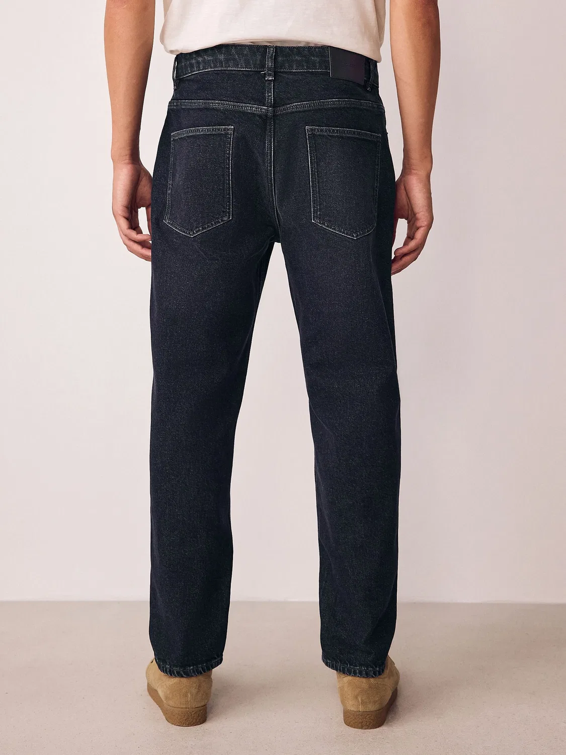Джинсы Regular Fit Vintage Wash Next, черный — фото 2