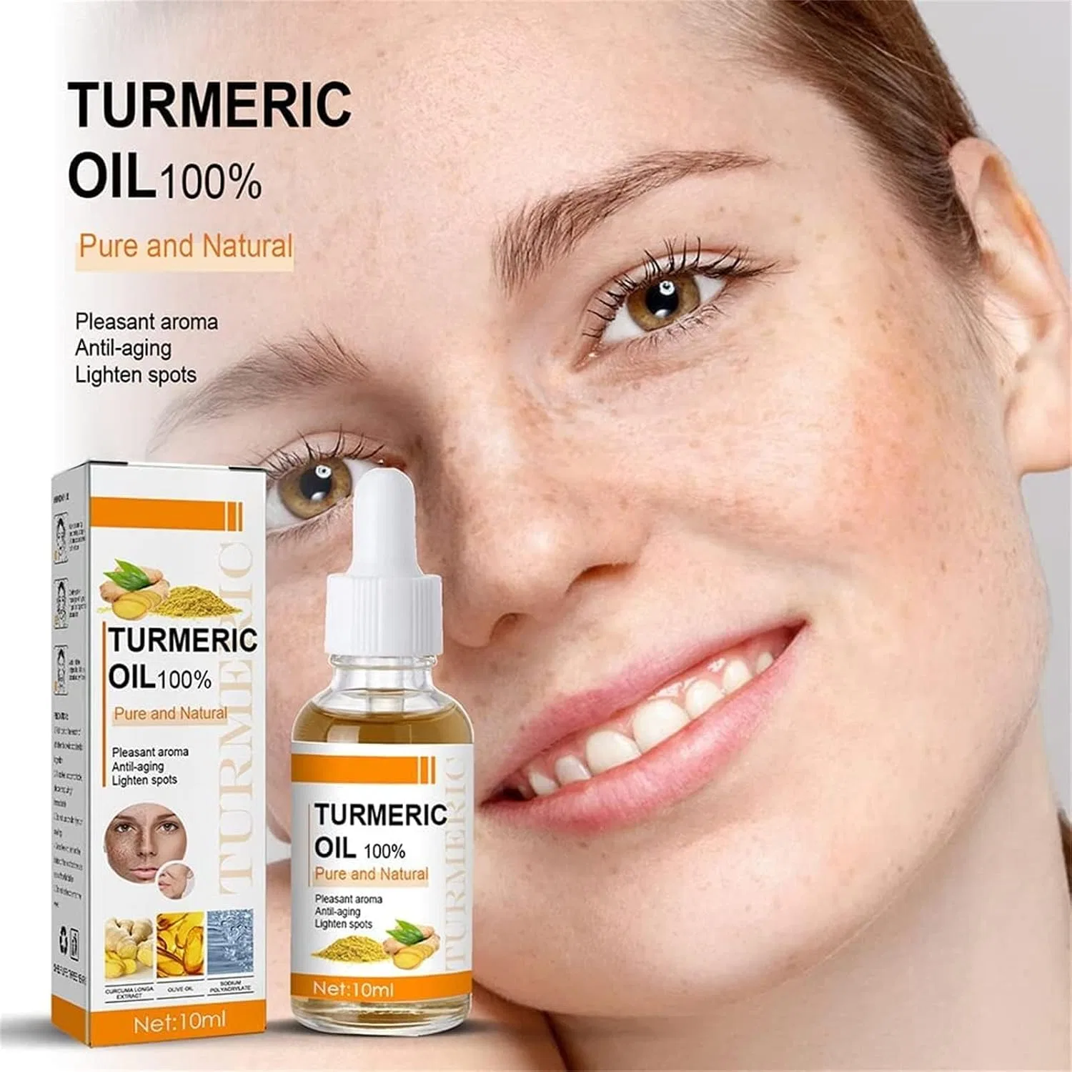 Крем для лица Turmeric Repair Facial Essence, Lovelycat, 2 шт, 1 г — фото 4