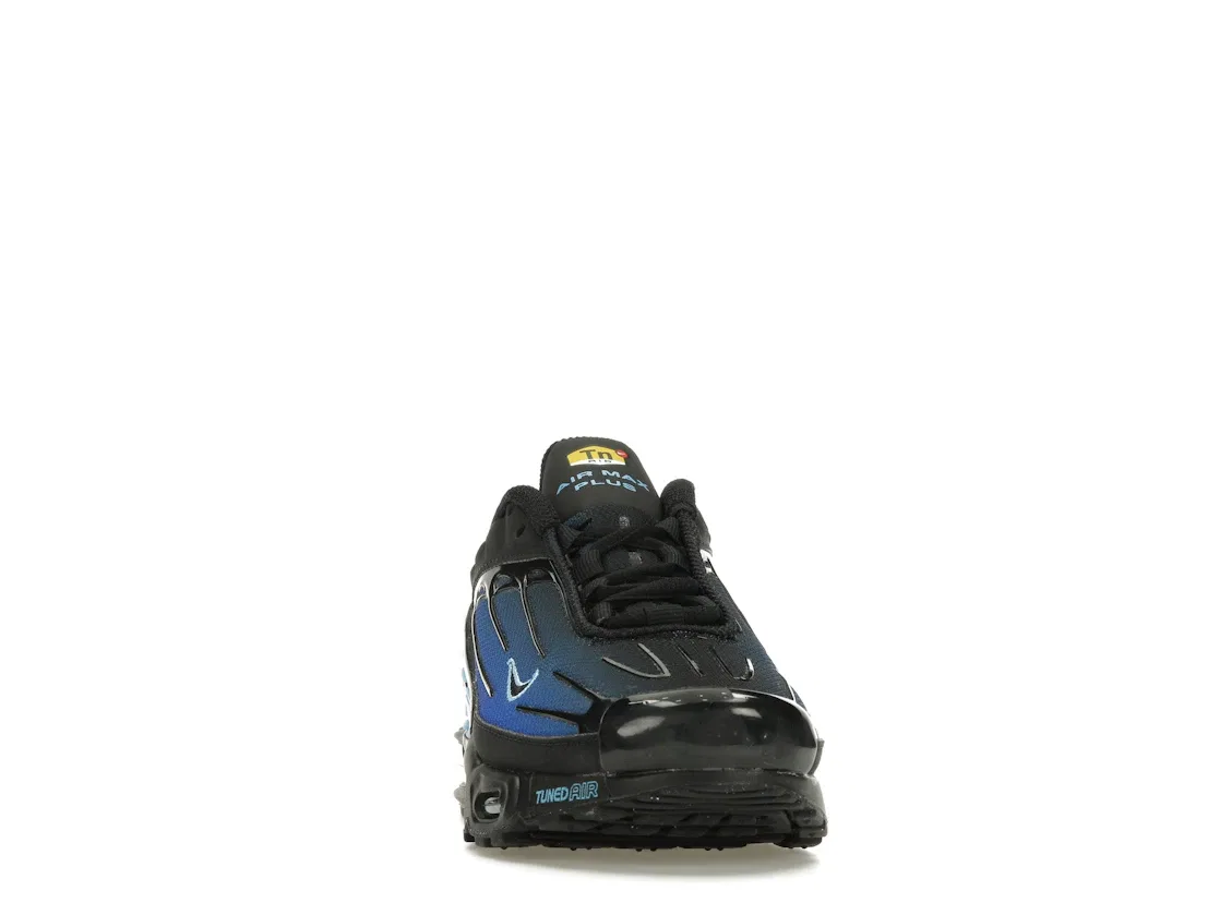 Детские кроссовки с градиентом Nike Air Max Plus 3 Nike, Black/University Blue/Racer Blue/Black — фото 2