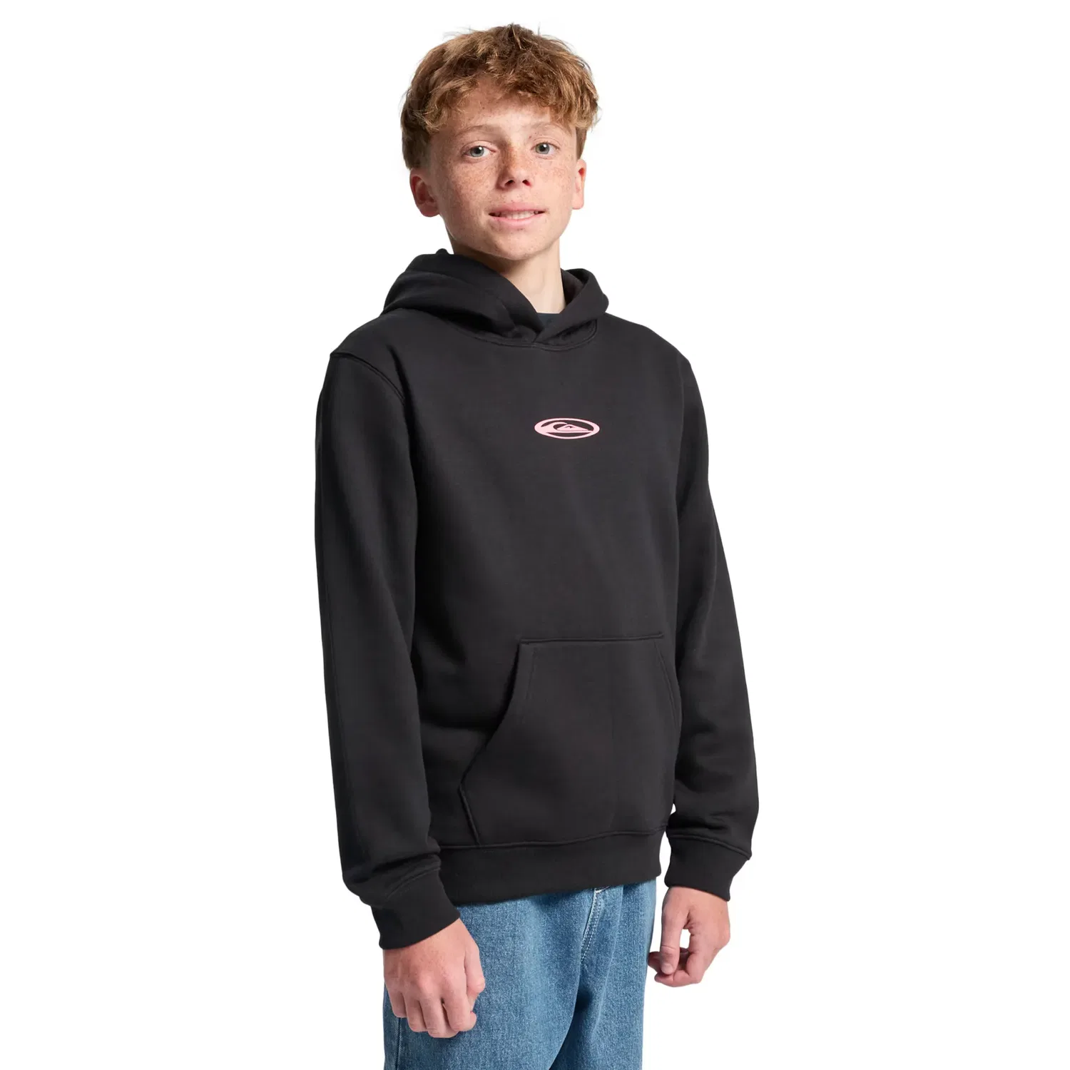 Детская худи для мальчиков хлопковая Quiksilver, Negro — фото 3