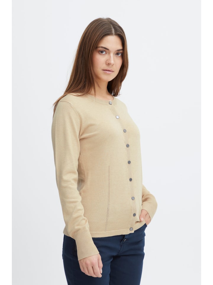 

Кардиган PULZ Jeans, бежевый