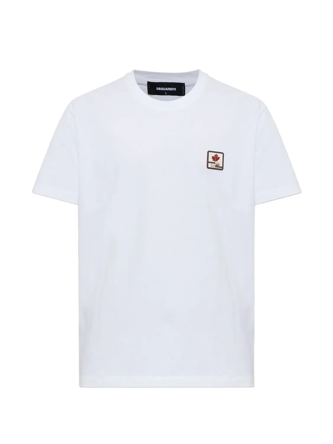 Футболка Ski Leaf Cool белая DSQUARED2, белый