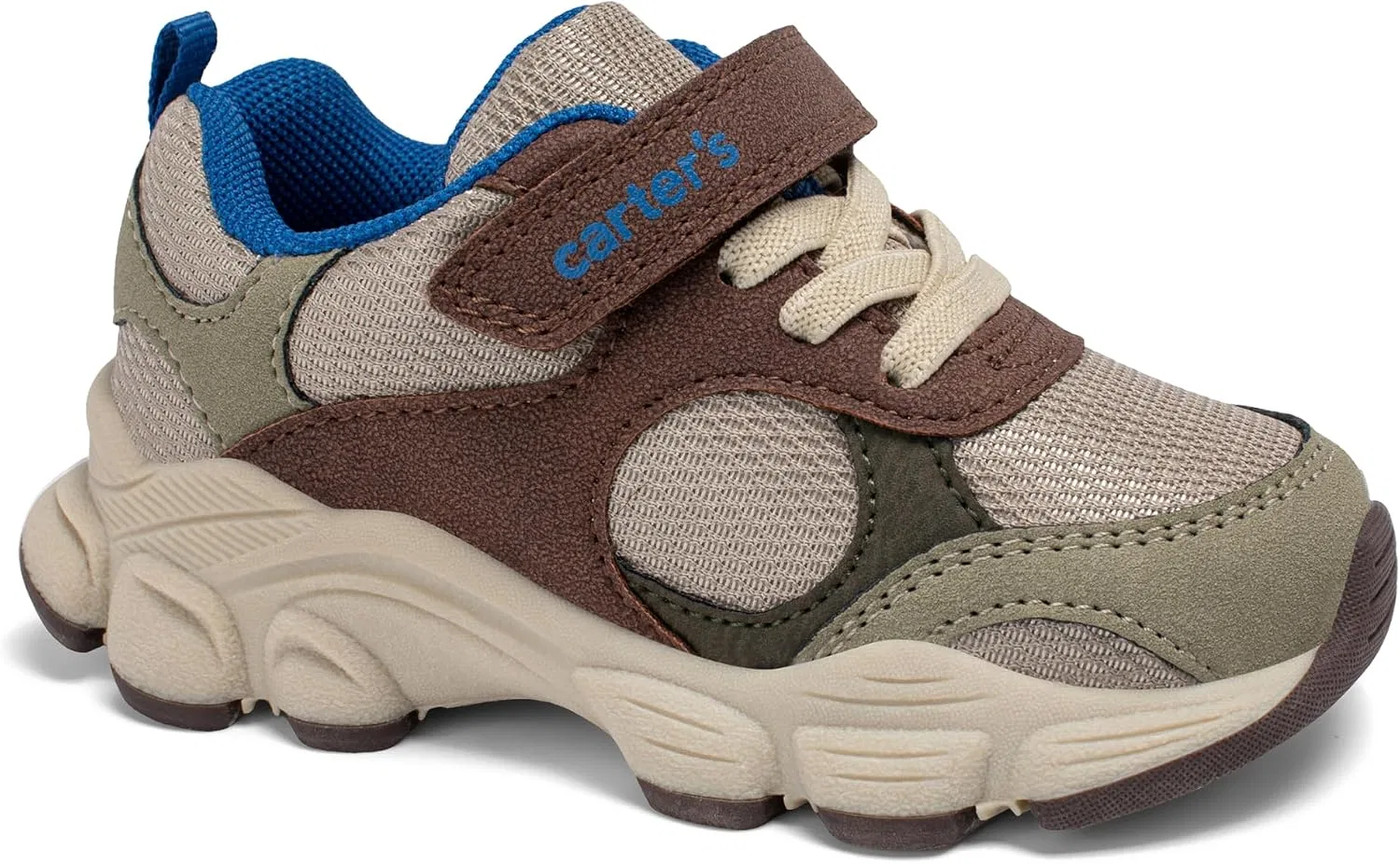 Детские кроссовки для мальчиков Johann Carter's, Khaki Brown