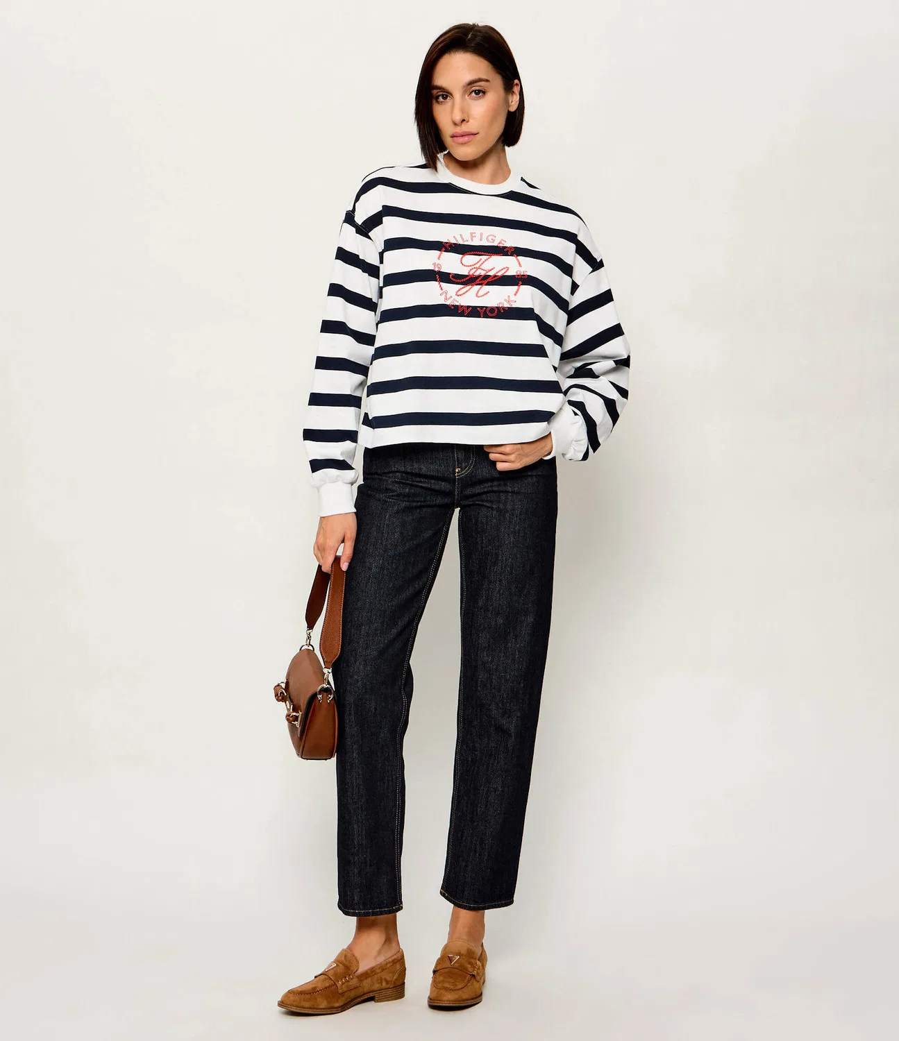 Блузка с длинным рукавом Tommy Hilfiger, Bianco — фото 2