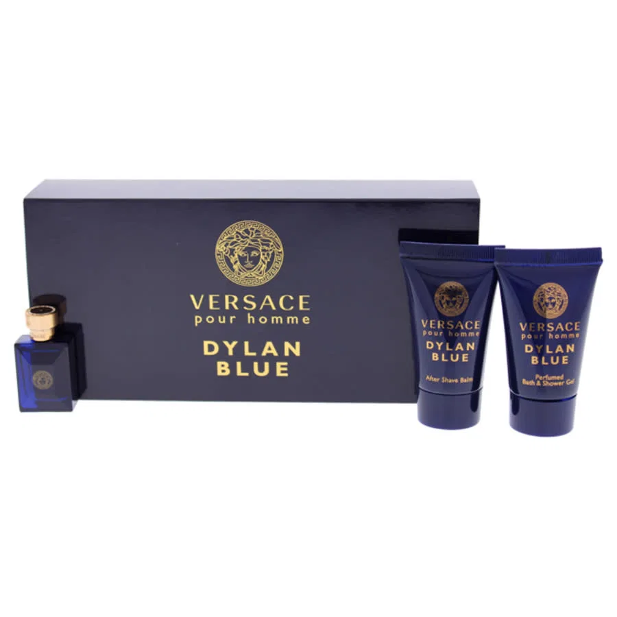 Набор миниатюр парфюмерных Versace Dylan Blue 3-Piece Multicolored