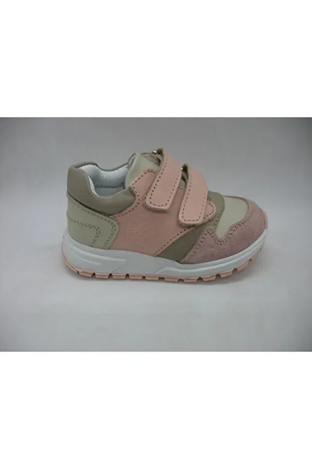 Детские туфли для девочек ортопедические с коротким каблуком Toddler, Pink-Krem