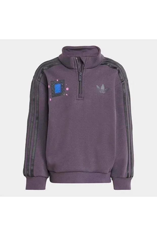 Детский спортивный комплект для девочек Plain Crew Set Adidas, Aurbla
