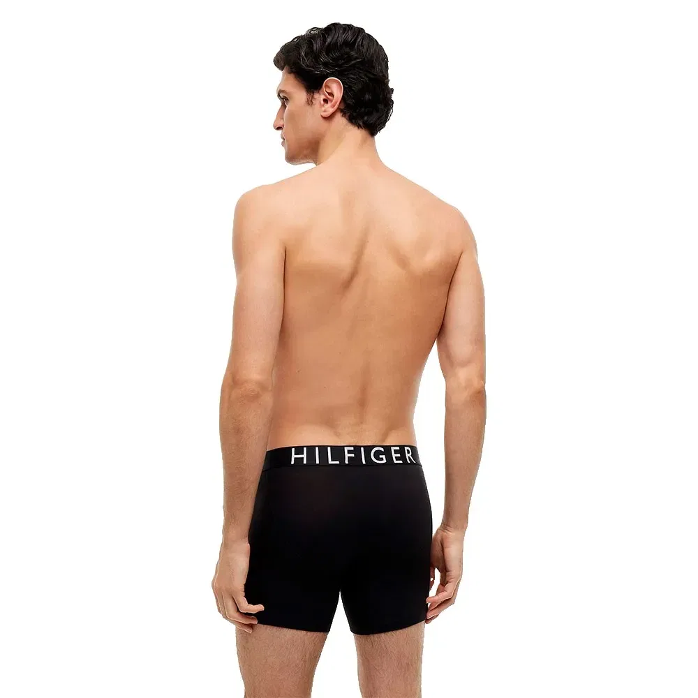 Мужские трусы-боксеры из стрейч-хлопка Tommy hilfiger, Black — фото 3