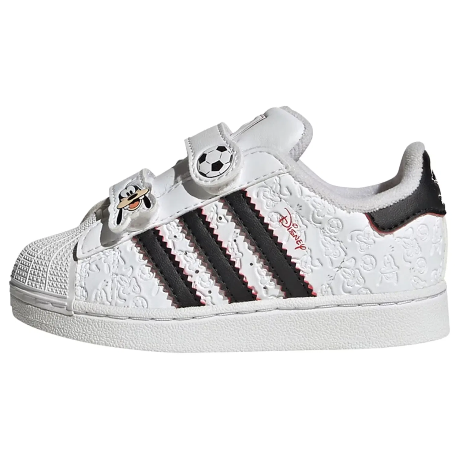 Кроссовки Adidas Originals Disney Superstar II Comfort Closure белого цвета