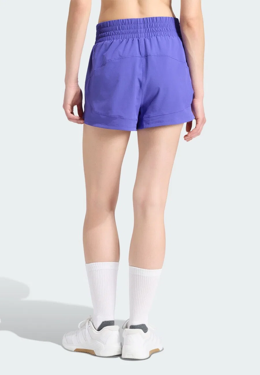Спортивные шорты ADIDAS PERFORMANCE Regular Workout Pants 'Racer Pacer' фиолетового цвета — фото 3