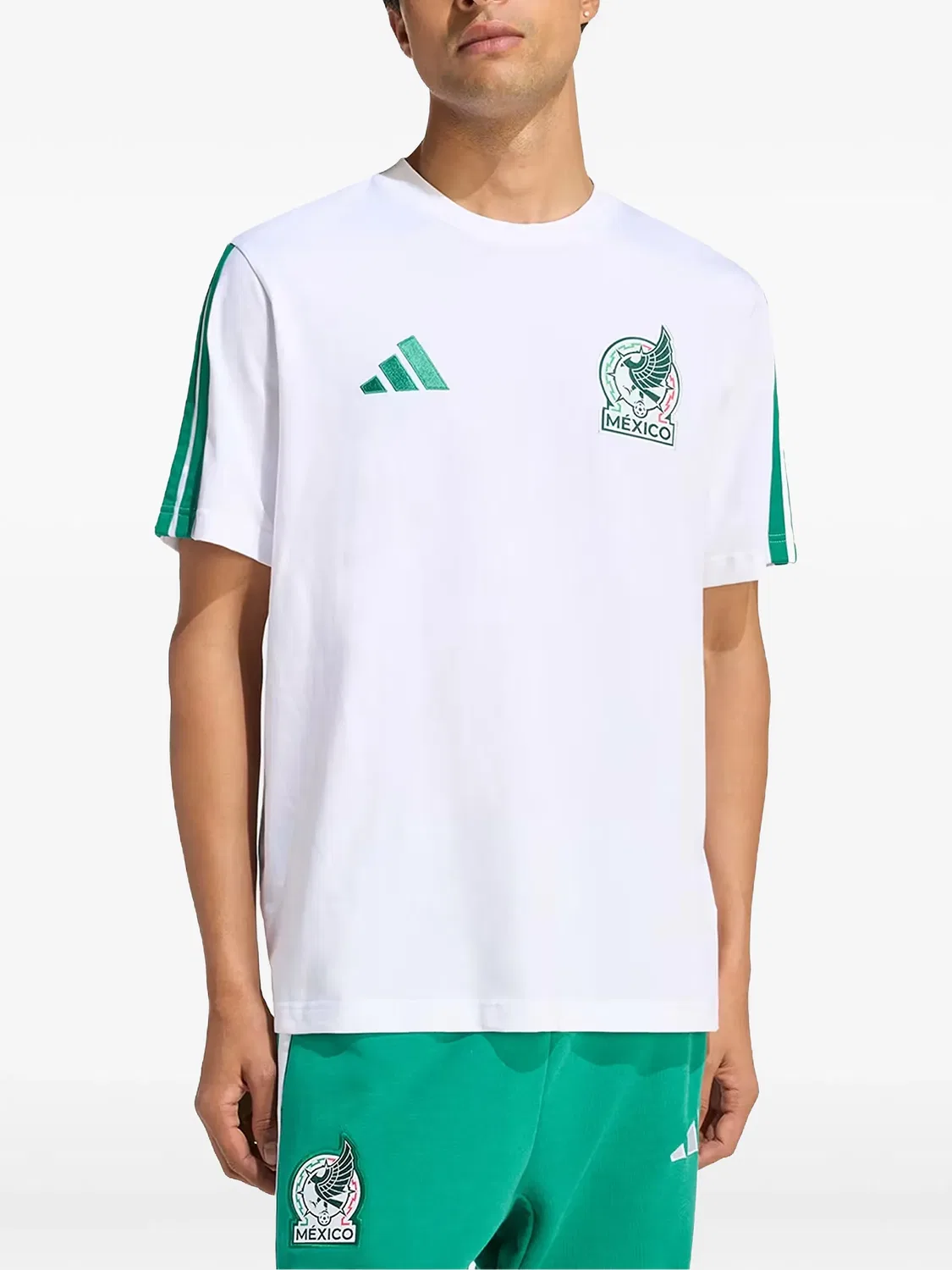 Футболка Mexico DNA Adidas, белый — фото 2