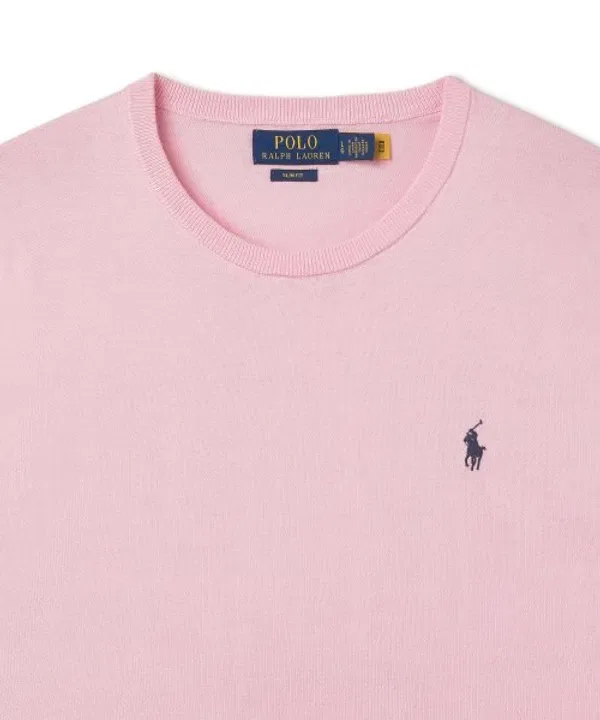 Свитер с длинным рукавом, Polo Ralph Lauren, розовый — фото 3