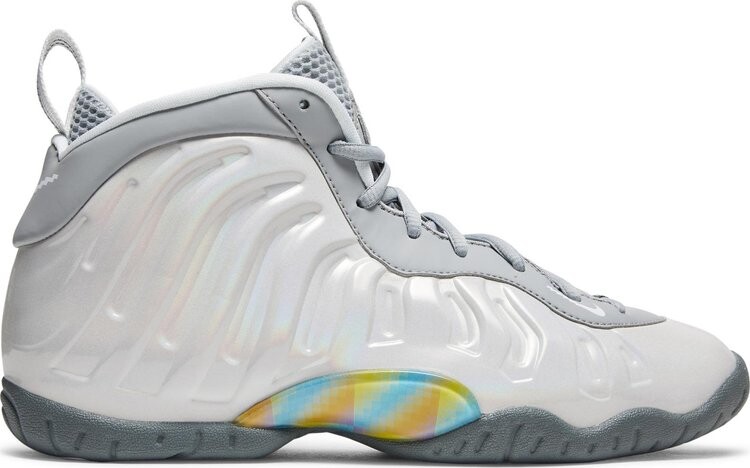 

Кроссовки Nike Little Posite One GS 'Rainbow Pixel', серый
